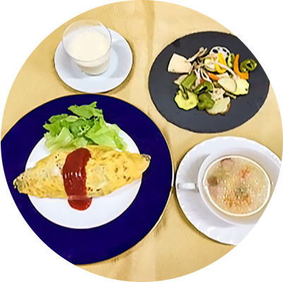 料理教室の料理2